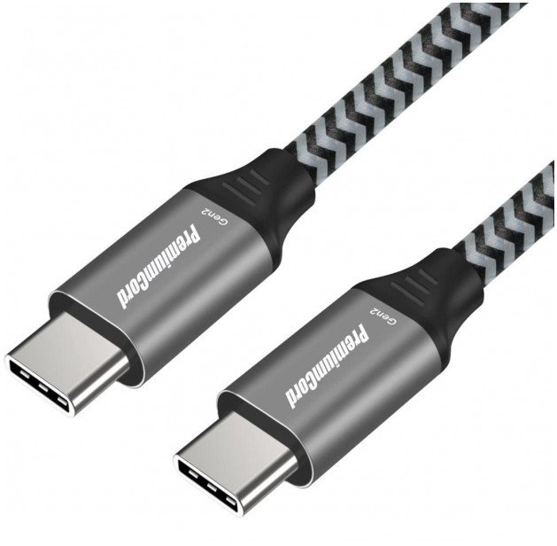 Kabel USB StarTech USB-C - USB-C 1 m Czarno-szary (ku31cr1)