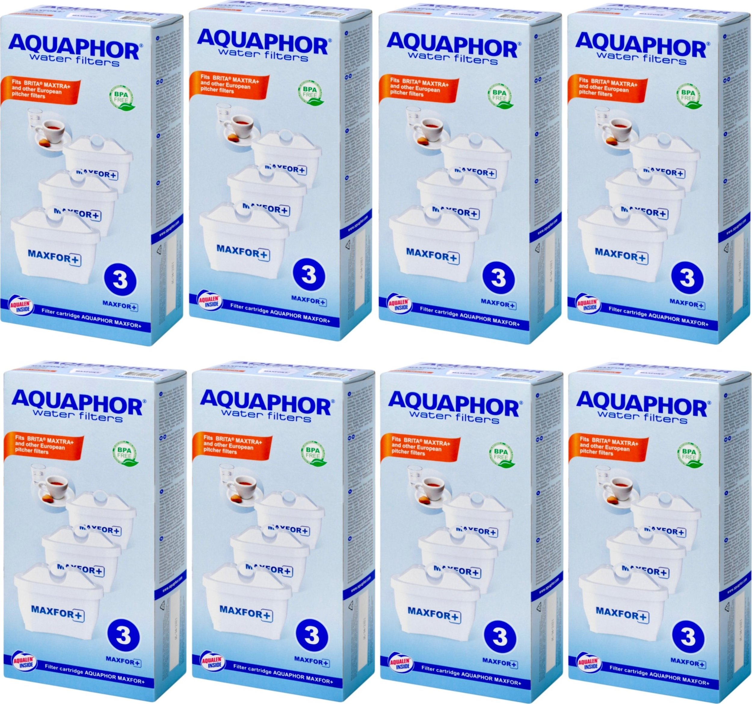 Wkład filtrujący Aquaphor Maxfor+ 24 szt.