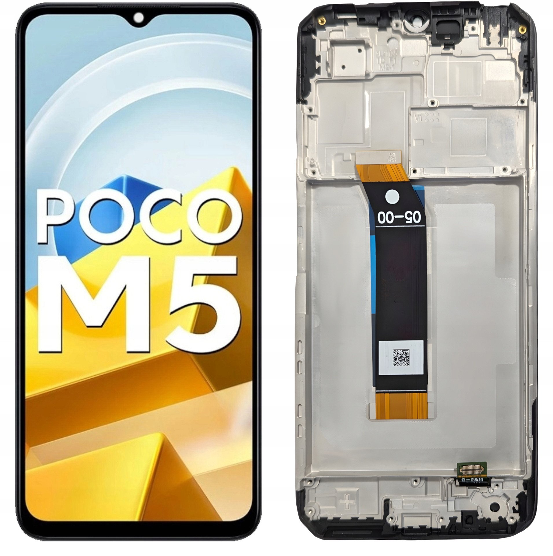 WYŚWIETLACZ EKRAN LCD DO XIAOMI POCO M5 RAMKA