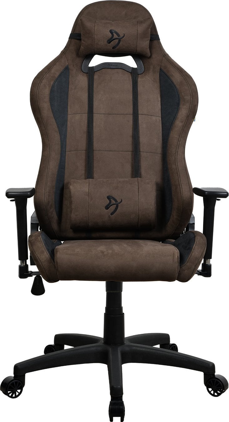 Fotel Arozzi Arozzi Frame material: Metal; Wheel base: Nylon; Upholstery: Supersoft | Gaming Chair | Torretta SuperSoft | Brown