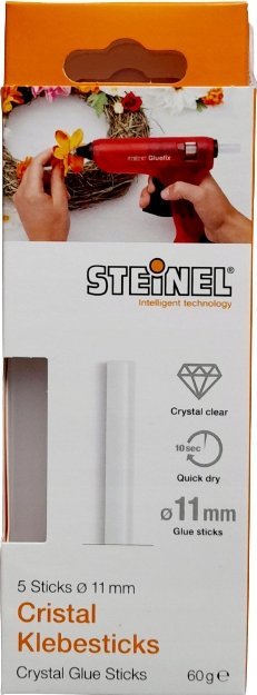 Pistolet do kleju Steinel 1x5 Steinel Glue Sticks 11mm Cristal 60G