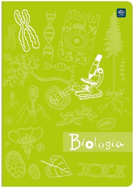 Interdruk Zeszyt A5/60K kratka Hybrid Biologia (10szt)