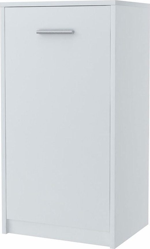 Elior Minimalistyczna komoda biała mat - Ilda 2X