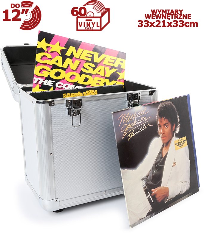 Walizka na płyty winylowe Power Dynamics RC80 one size