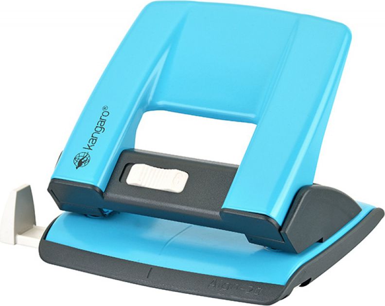 Dziurkacz Kangaro Aion-20 20 kartek Turkusowy (KAA20/S-24)