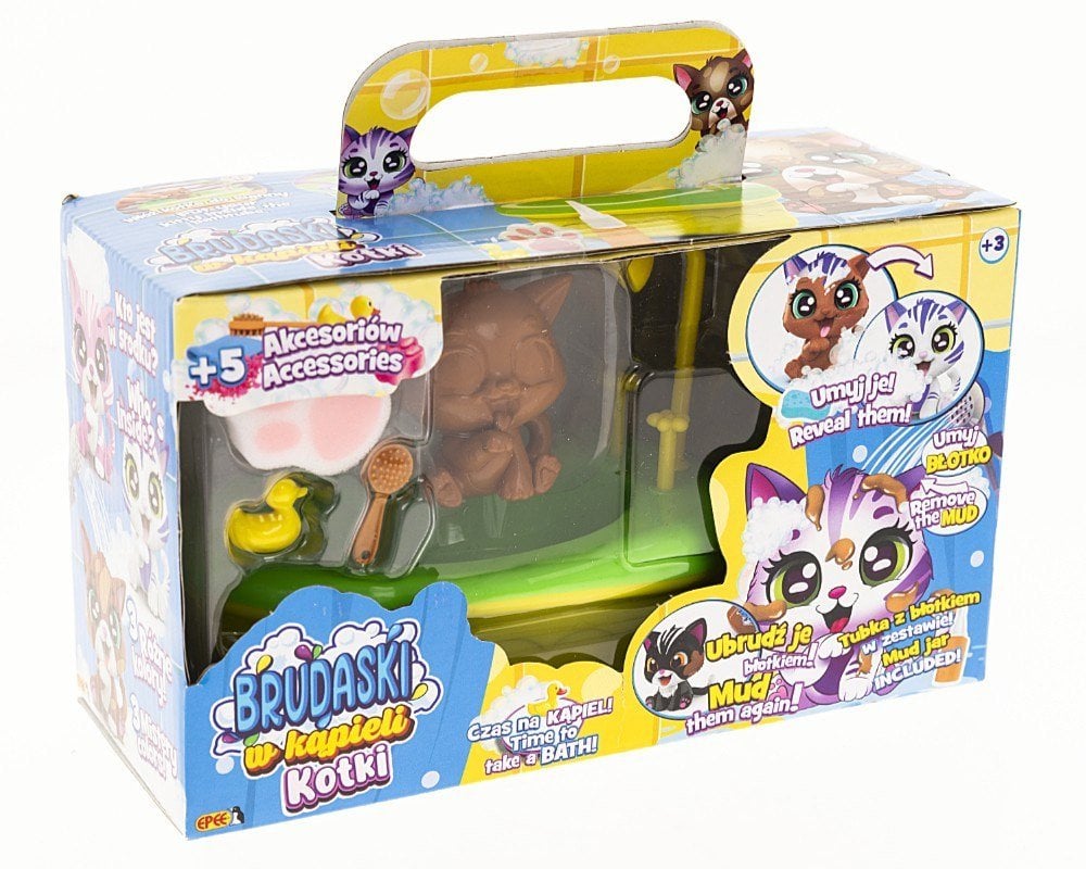 Figurka Epee Brudaski w kąpieli Kotki - Lili z wanną (EP60354/03630)