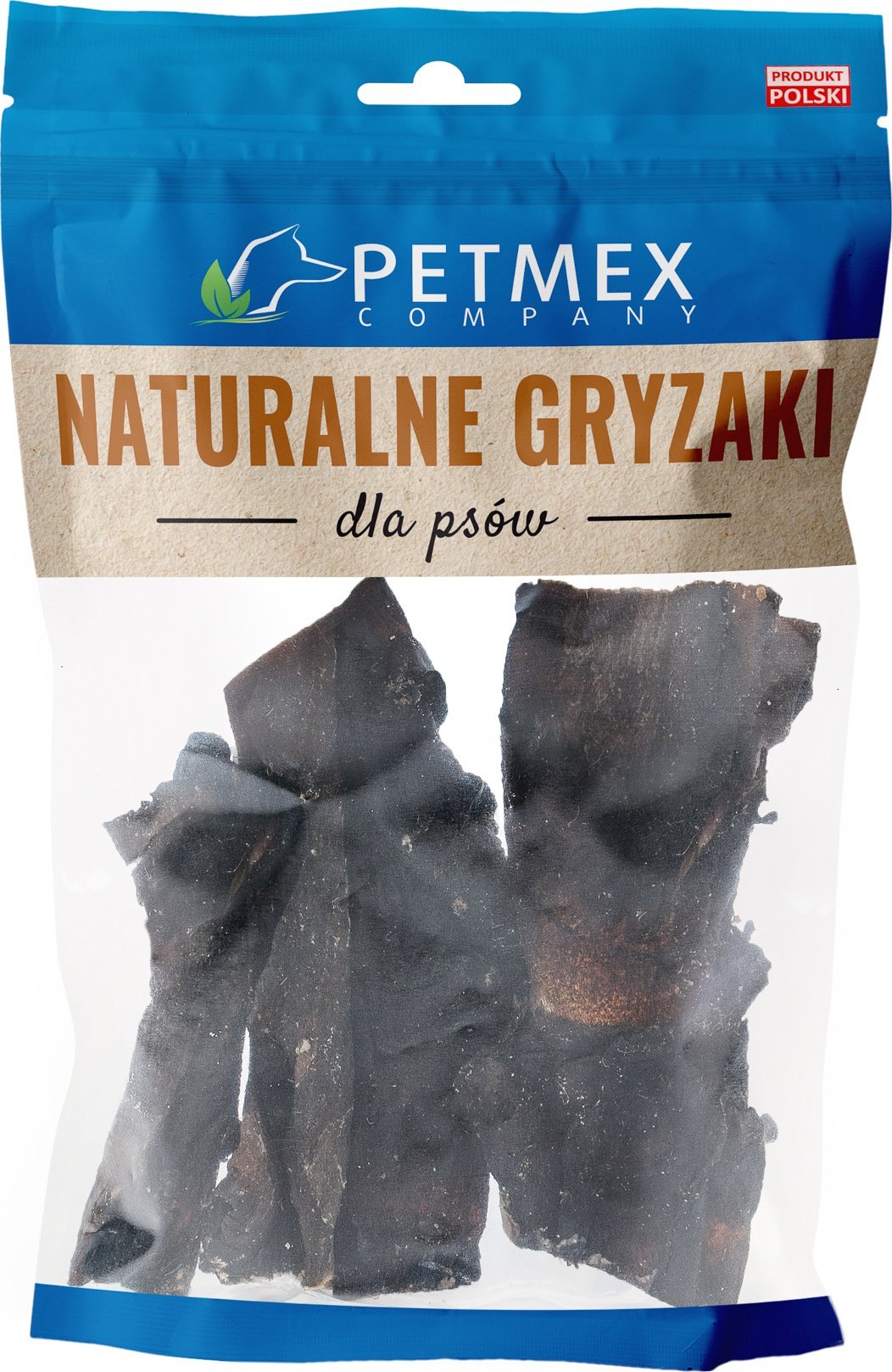 Petmex PETMEX Skóra dzika gryzak naturalny 15cm 100g