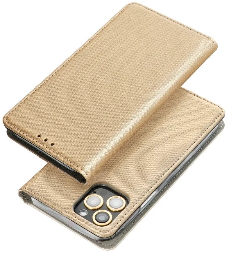 Kabura SMART CASE Book do SAMSUNG S25 FE złoty