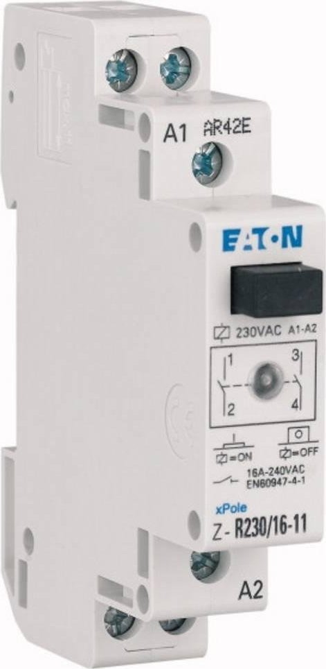 Eaton Przekaźnik instalacyjny 16A 2Z 24V AC 50/60Hz z diodą LED Z-R24/16-20 ICS-R16A024B200