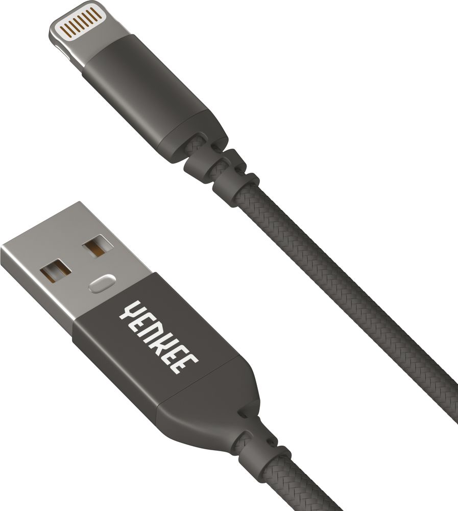 Kabel USB Yenkee USB-A - Lightning 2 m Czarny (30016081)