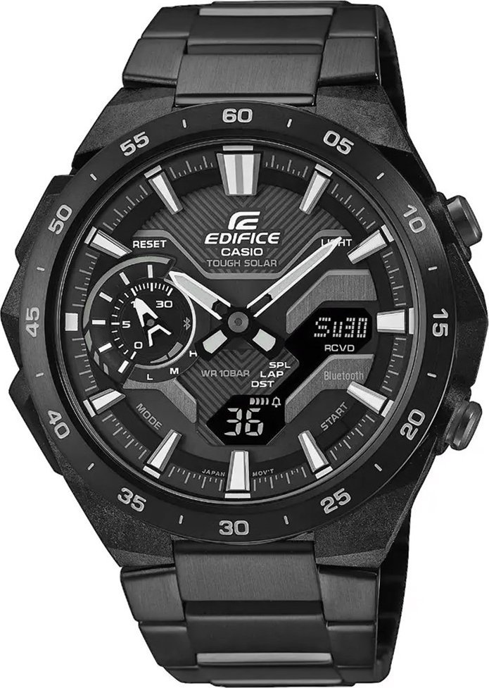 Zegarek sportowy EDIFICE Casio Edifice ECB-2200DC-1AEF BLUETOOTH100m czarny