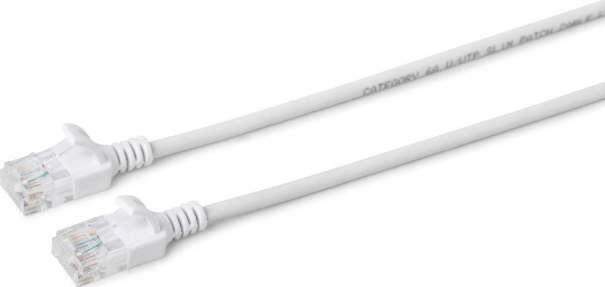 MicroConnect U/UTP CAT6A Slim 2M White