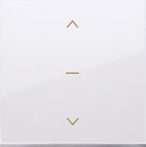 Kontakt-Simon Klawisz do przycisku żaluzjowego SZW1KM Simon 54 pojedynczy biały (DKZW1K/11)