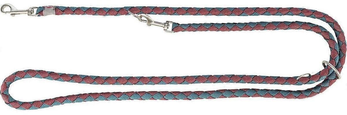 Cavo, smycz regulowana, dla psa, bordowy/petrol, L–XL: 2.00 m/o 18 mm
