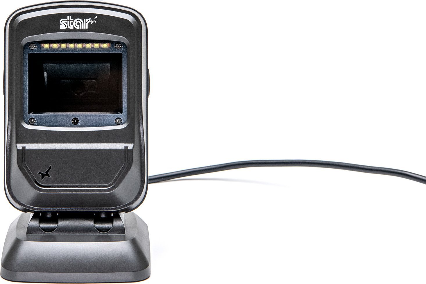 Czytnik kodów kreskowych Star Micronics Star Micronics BSD-40U SCANNER DESKTOP 1D/2D Przymocowany czytnik kodów kreskowych 1D/2D CMOS Czarny
