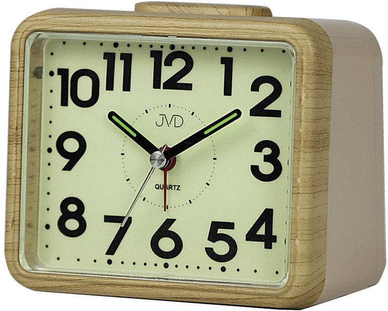 JVD Budzik SRP1080.1 11x9 cm podświetlenie .