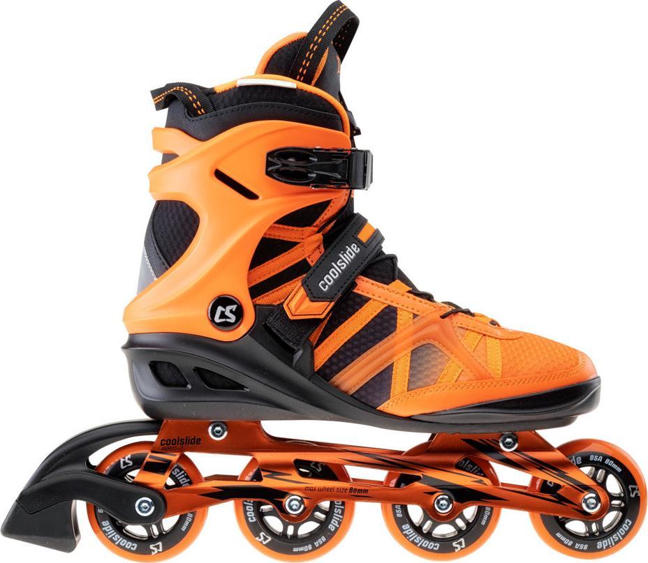 Rolki CoolSlide Lisboa rekreacyjne pomarańczowe r. 42