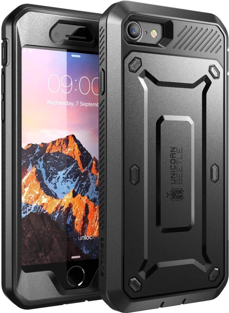 Supcase SUPCASE UNICORN BEETLE PRO IPHONE 7/8 BLACK