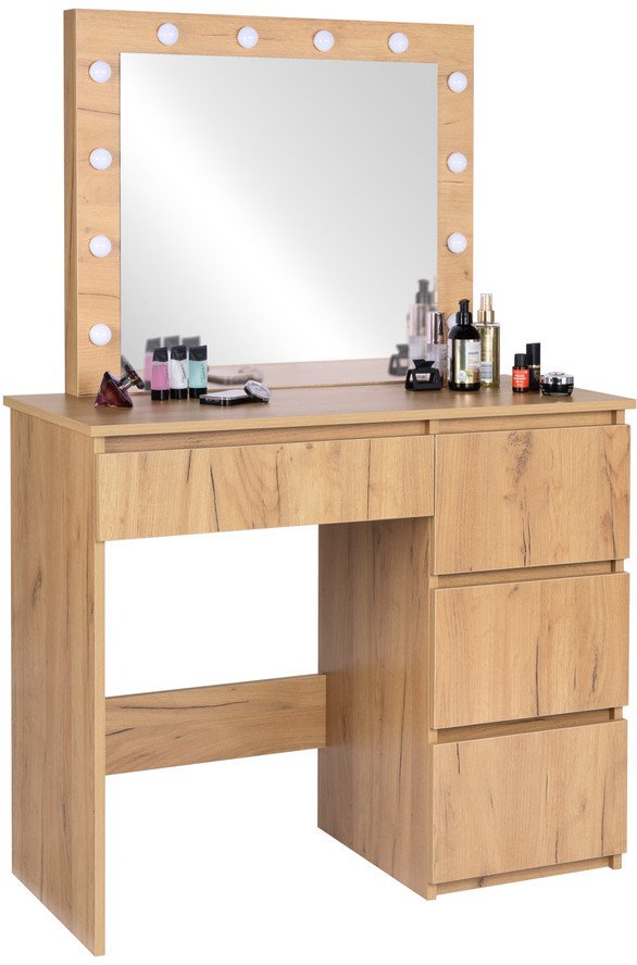 Toaletka kosmetyczna z lustrem