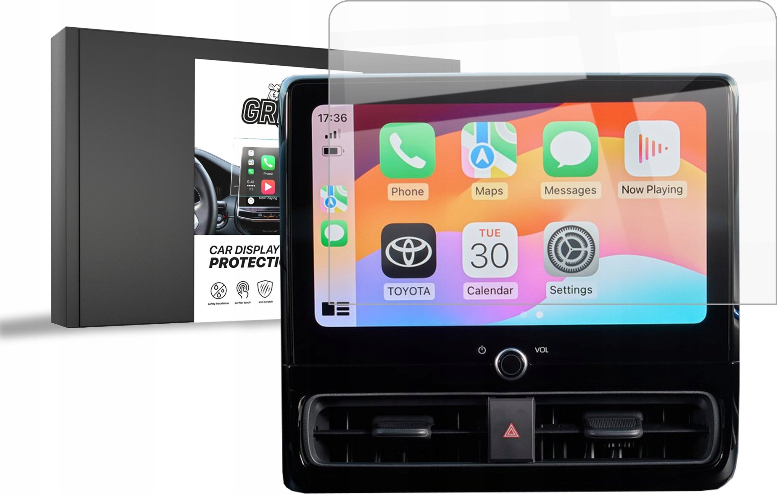 GrizzGlass Folia ceramiczna GrizzGlass CarDisplay Protection do Toyota Yaris 4 10,5" Facelift 2024