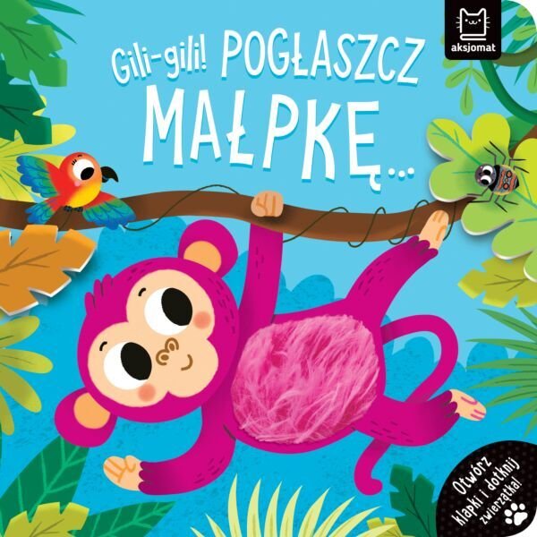 Gili-gili! Pogłaszcz małpkę…otwórz klapki i..41819