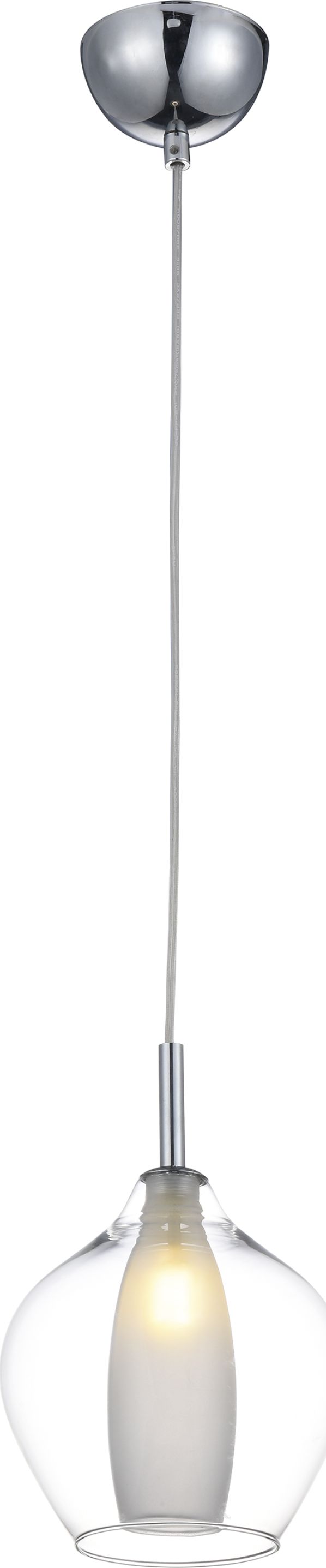 Lampa wisząca Azzardo Amber nowoczesna chrom (AZ3074)