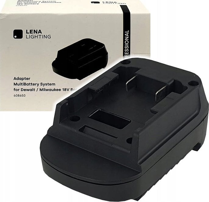 Lena Lighting Adapter do Magnum MultiBattery na akumulatory Milwaukee 18V oraz DeWalt 18V 608650