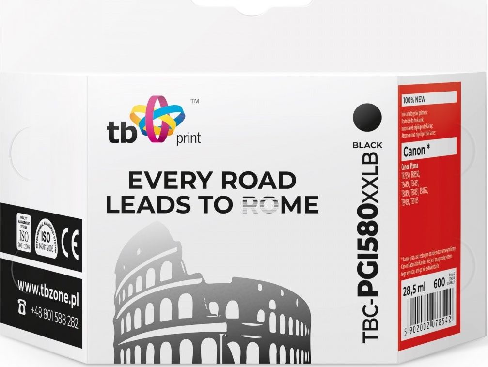 Tusz TB Print PGI-580XXLB do drukarek Canon czarny