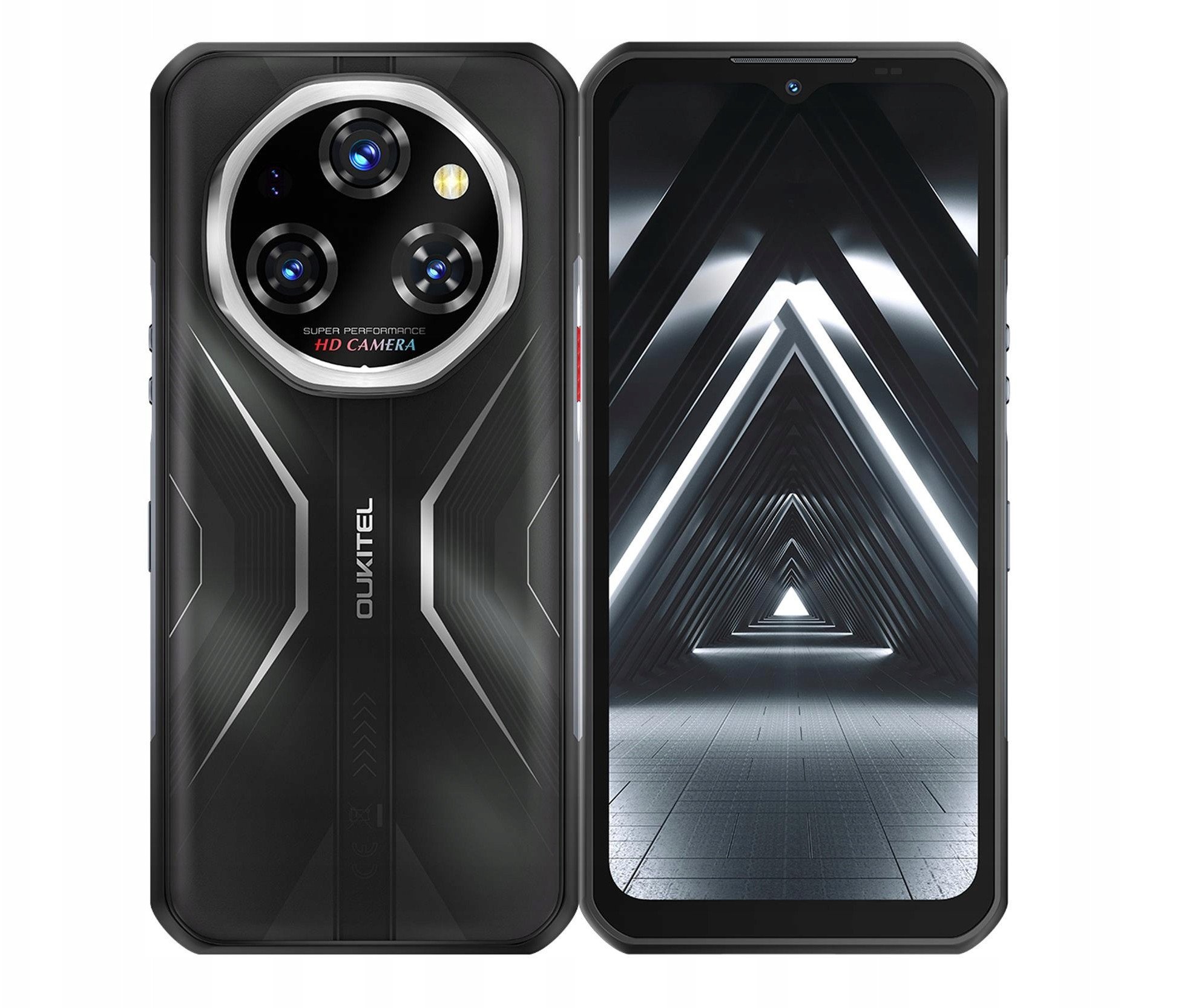 Smartfon Oukitel WP55 6,6-calowy, 12/256GB, DS, 11000mAh, Black