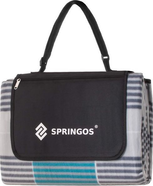 Springos Koc piknikowy plażowy biwak springos 200x240 cm mata