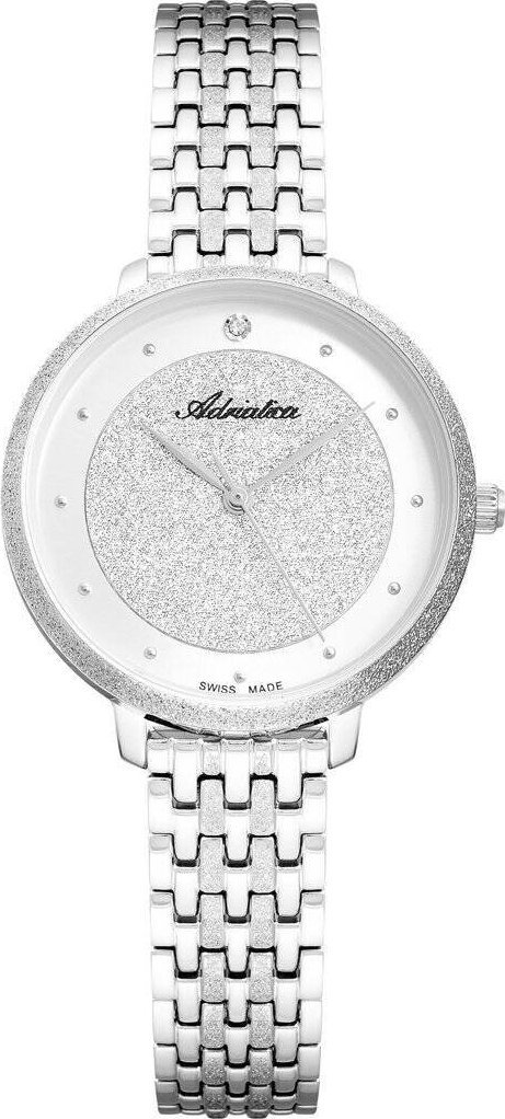 Zegarek Adriatica Zegarek Damski Adriatica na bransolecie A3751.5143Q Swiss Made