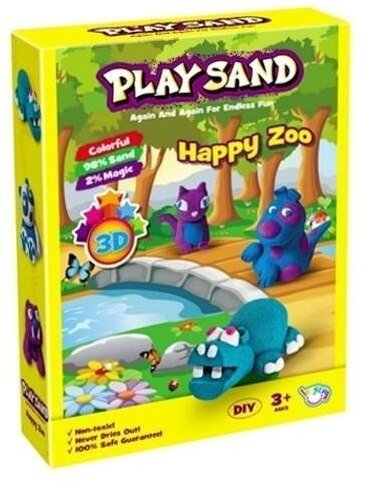 Piasek 3D sensoryczny zwierzęta