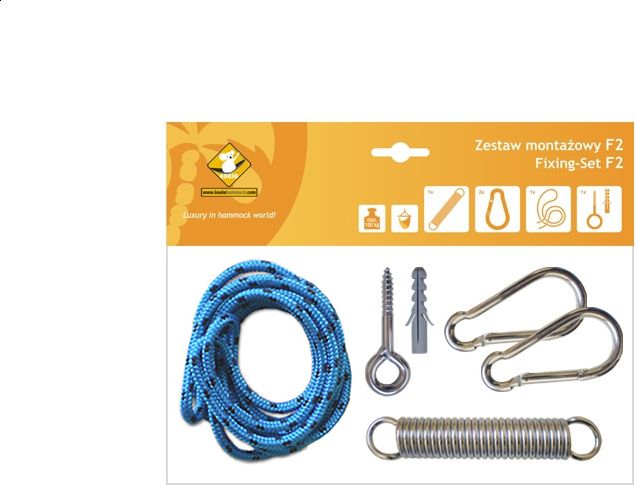 Koala Zestaw montażowy F2_2 do foteli hamakowych, niebieski (koala/zf2_16)