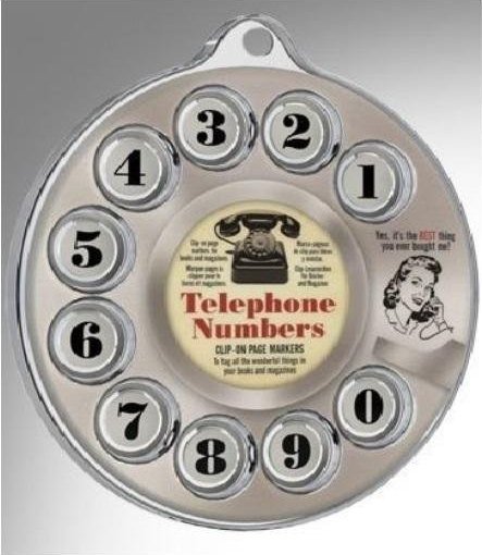 IF Tarcza telefonu - zakładki do książki 0-9