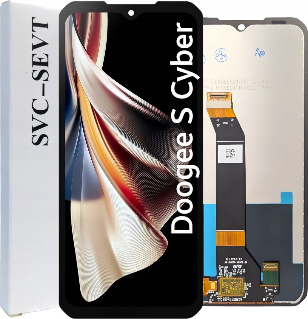 ORYGINAŁ WYŚWIETLACZ EKRAN LCD DO DOOGEE S CYBER