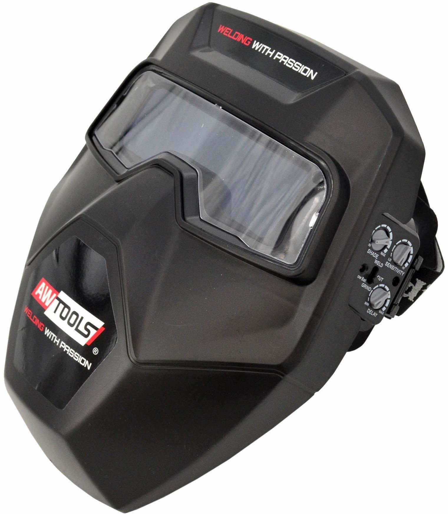 AWTOOLS GOGLE SPAWALNICZE SAMOŚCIEMNIAJĄCE + MASKA LYG-1