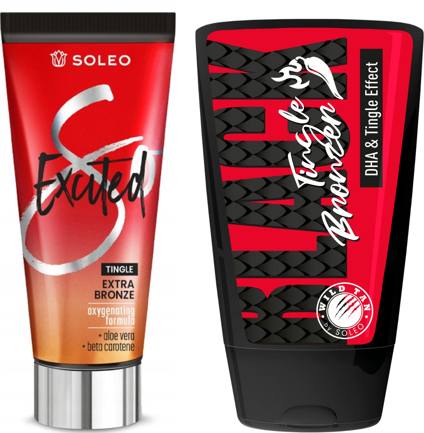 Soleo Excited + Wild Tan Black Tingle Gratis