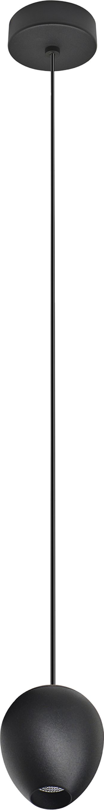 Lampa wisząca Azzardo Ovum nowoczesna czarny (AZ3095)