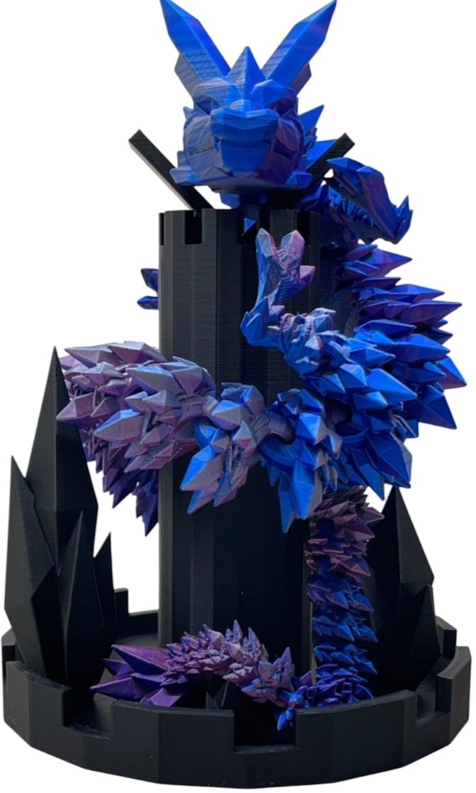 Stojak ekspozycyjny pod figurkę smoka lub model kolekcjonerski - Dragon Stand