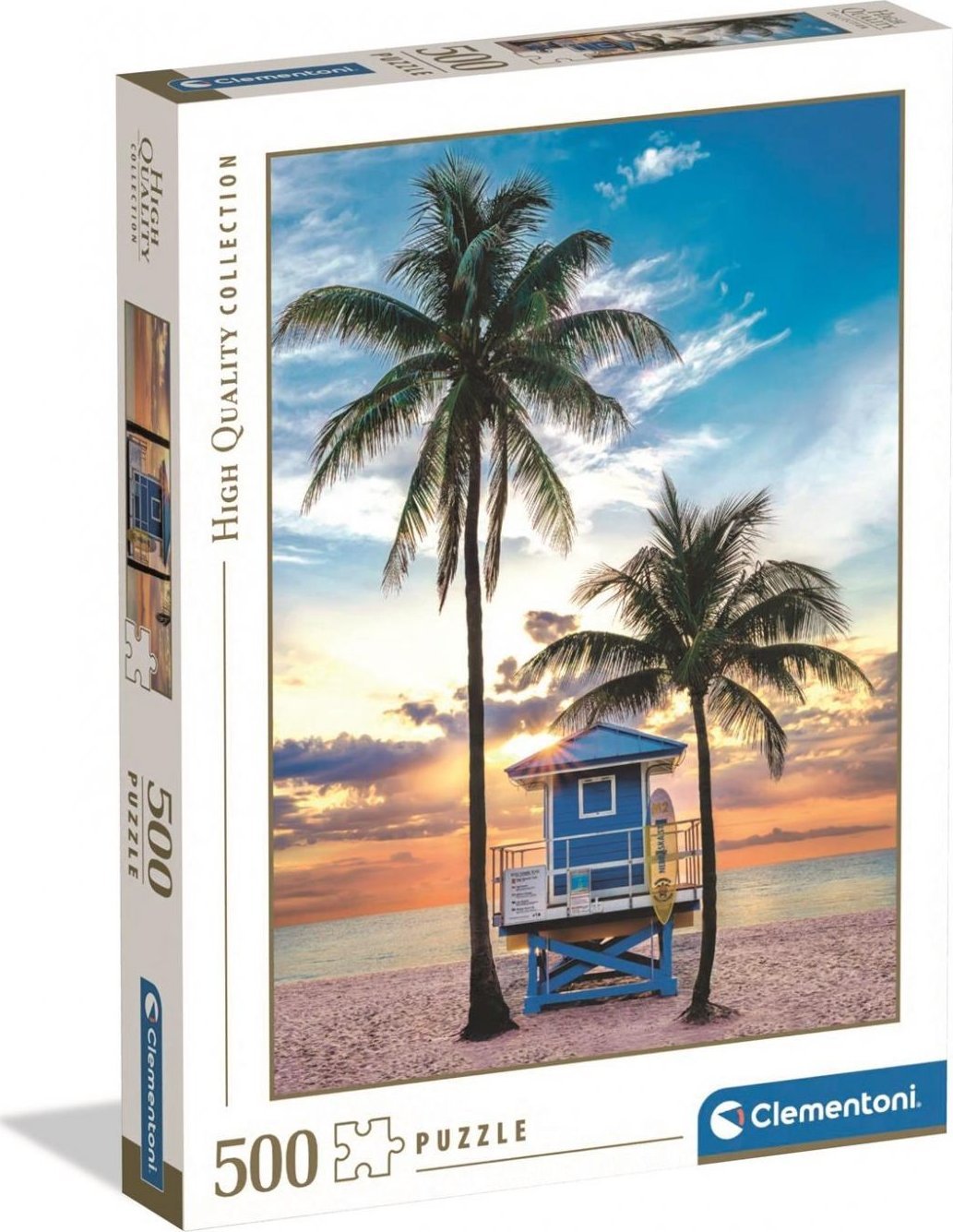 Clementoni Puzzle HQ Miami Beach Florida 500 elementów (35568)