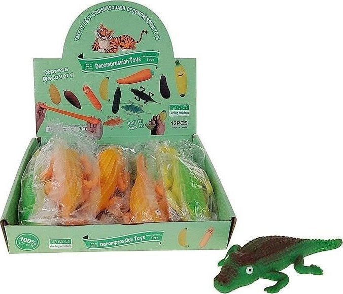 Gniotek krokodyl (12szt)