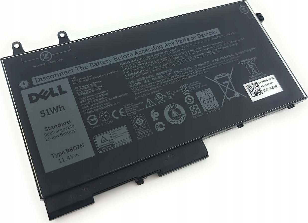 Pamięć do laptopa Dell Battery PRI 51WHR 3C LITH SMP