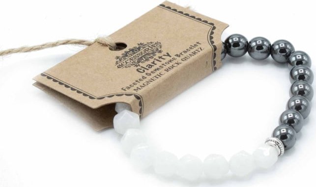 Lovrin Bransoletka z fasetowanych kamieni - Przejrzystość