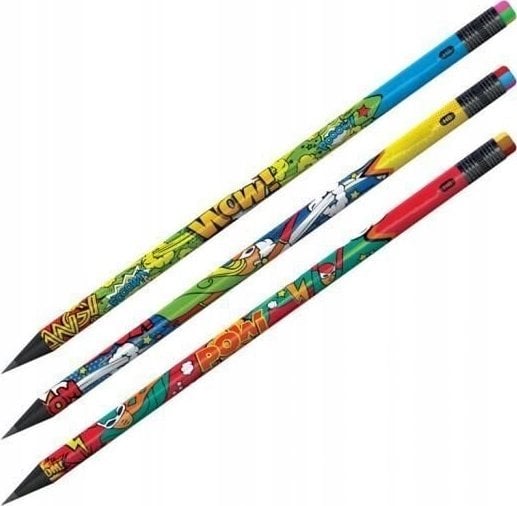 Berlingo Ołówek Hype HB z czarnego drewna