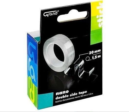 Taśma dwustronna Nano 30mmx1,5m GRAND