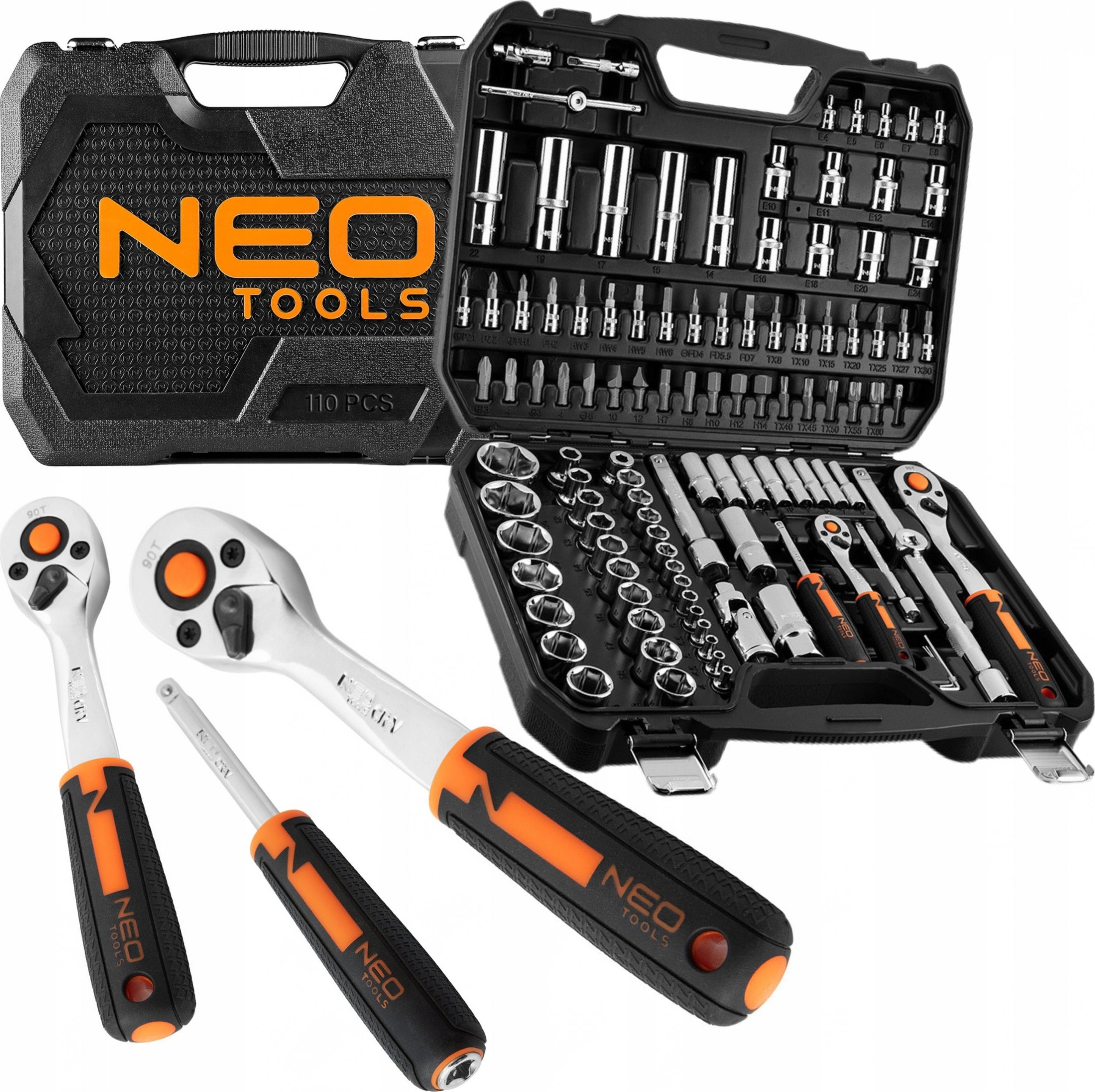 Zestaw narzędzi Neo 10-066 110 el. (10-066)