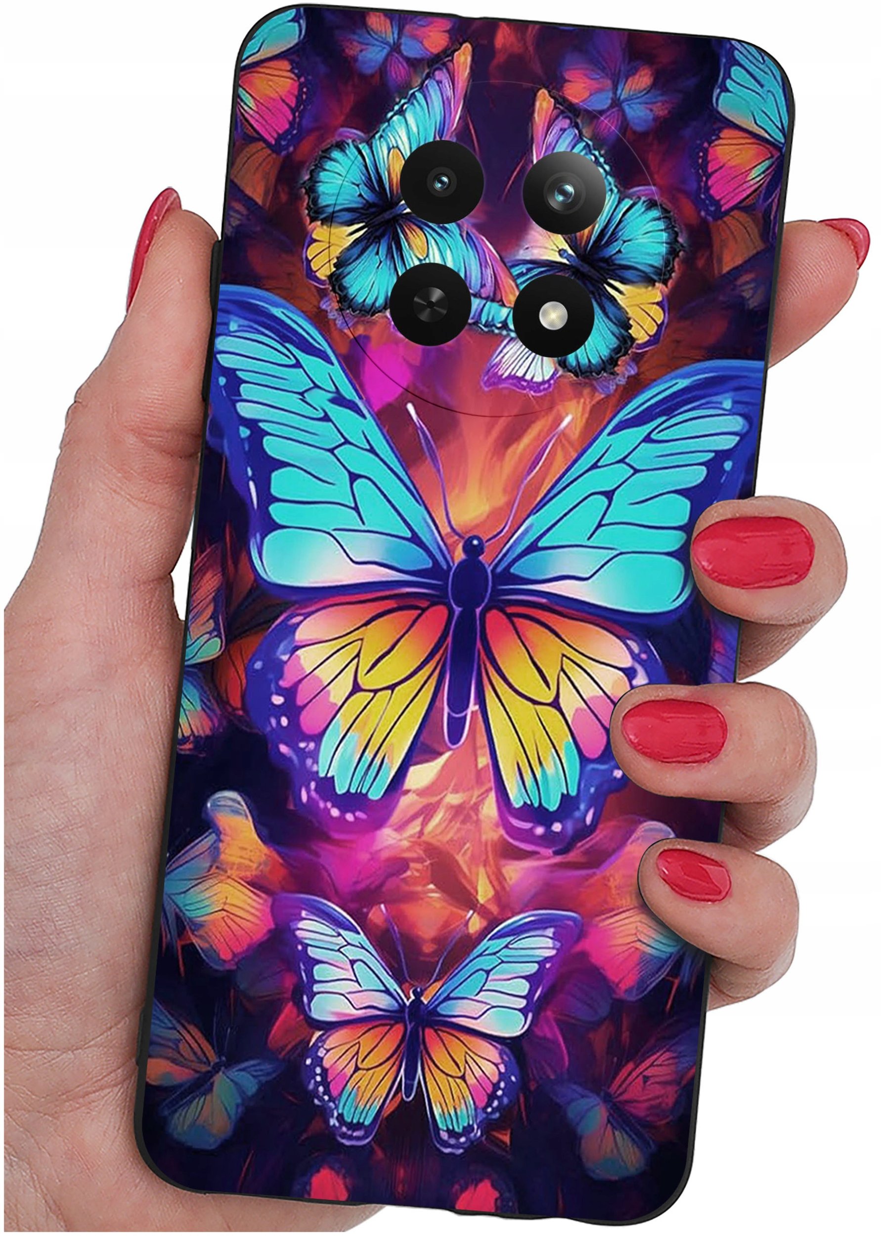 Etui do Realme 12 5G | 12x 5G WZORY |SILIKONOWE MATT CASE + SZKŁO 9H