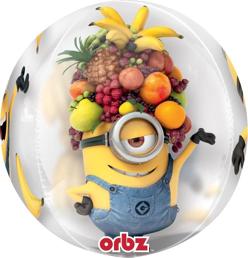 AMSCAN Balon foliowy Minionki - 40 cm - 1 szt. uniwersalny