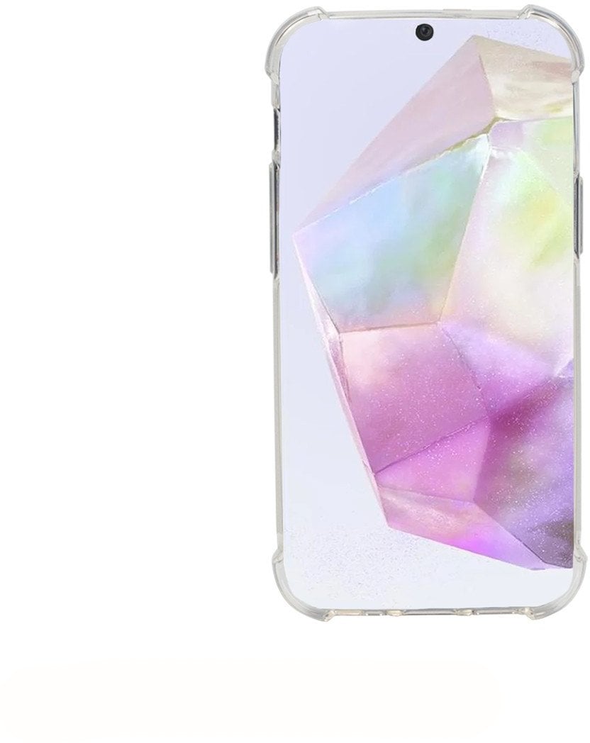 Mobilis R Series for Galaxy A55 5G - Transparent - Soft bag