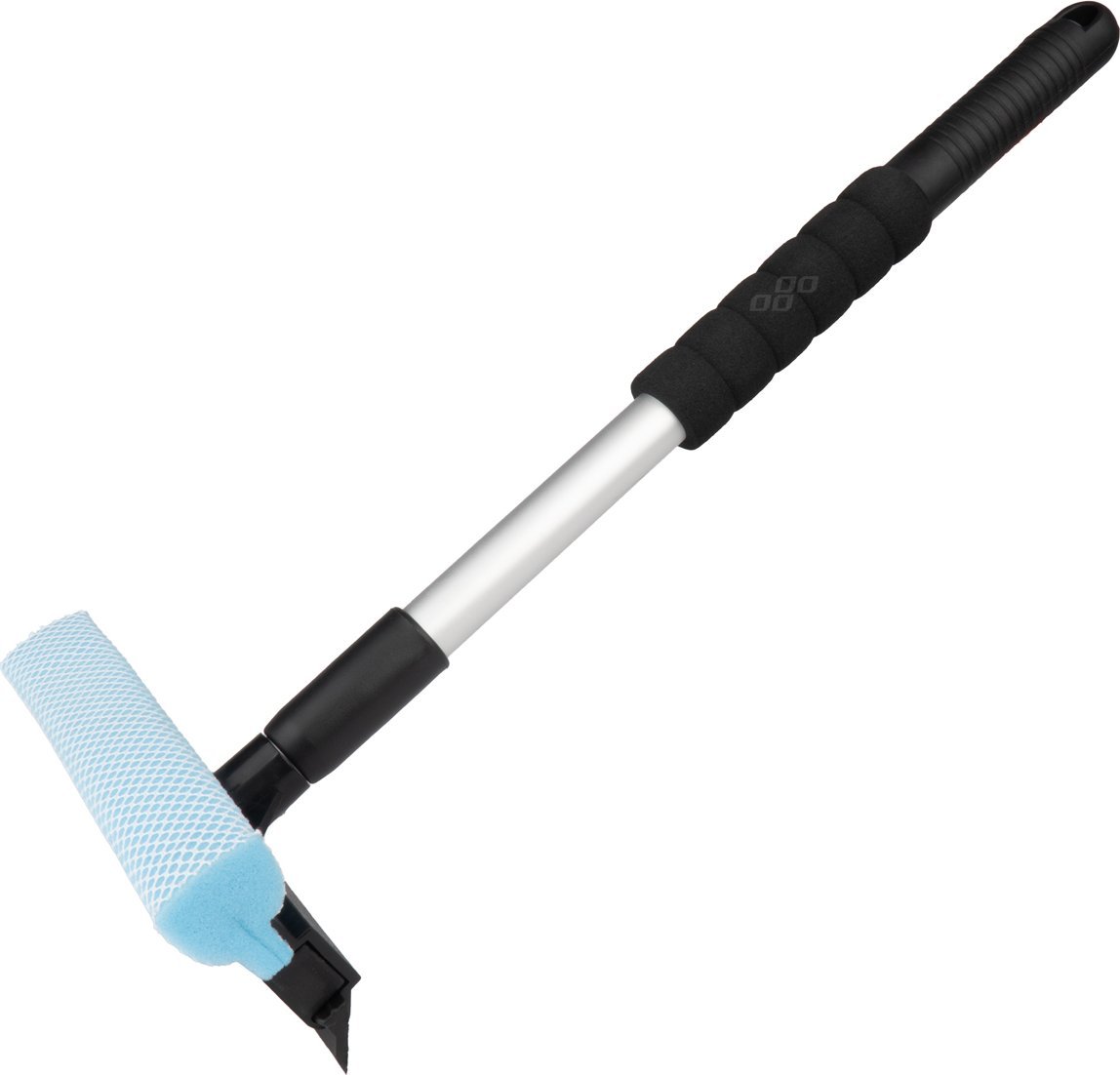 AMiO Myjka do szyb okien luster + ściągaczka do wody teleskopowa aluminiowa 46/70 cm amio-03854